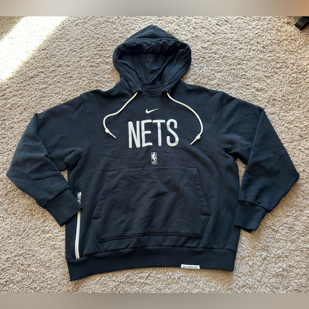 Nike Standard Issue Brooklyn Nets Team Issued Hoodie Rare